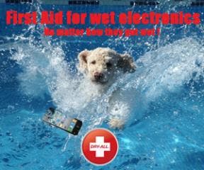 Wet Cell Phones Happen During Fall Too